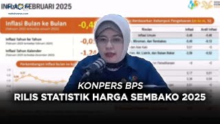 BREAKING NEWS - KONPERS RILIS STATISTIK BPS HARGA SEMBAKO 2025 (EDISI FEBRUARI)
