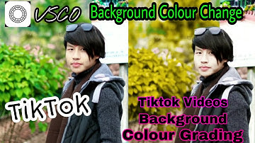 Tiktok Videos Background Colour Grading / Colour Change / VSCO App with Android Mobile 2020