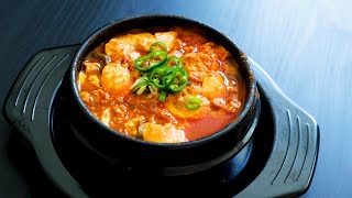 Soondubu Jigae : 순두부찌개 (Korean Soft Tofu Stew)| Ordinary Kitchen 오디너리 키친 screenshot 1