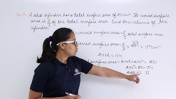 Class10th – RD Sharma – Problem-4 on Surface area and Volume of cylinder | Tutorials Point