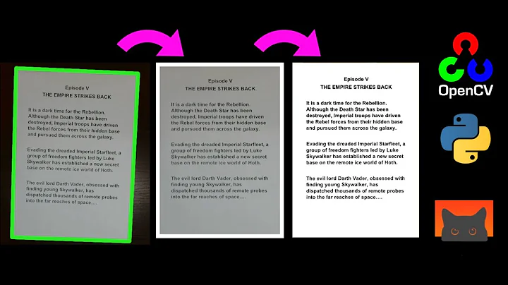 Document Scanner | OpenCV