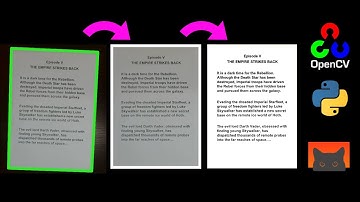 Document Scanner | OpenCV
