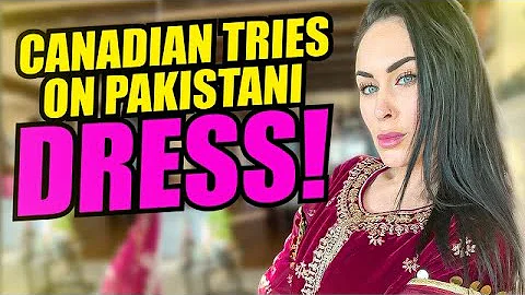 CANADIAN TIRES ON PAKISTANI DRESS | Kirsten Mark