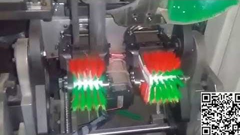 4 axis double hockey brush machine factory