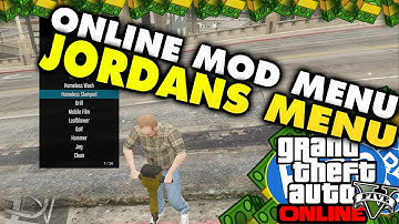 GTA 5 PC Mod Menu Online 1.33 - Jordans menu v1.7
