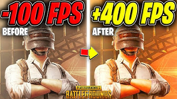✔PUBG Low End PC |Lag Fix| +400 FPS | Ultimate PUBG FPS Boost Guide 2022