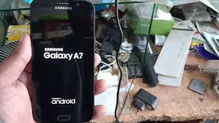 Samsung A7 2017 Sm-a720f  Hard reset Pattern Lock/pin Remove