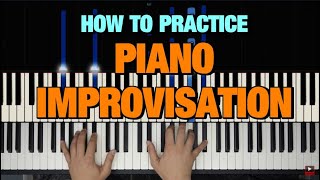 10 TRICKS TO MASTER PIANO IMPROVISATION - HOW TO PRACTICE THE BLUES SCALE (Easy Version)