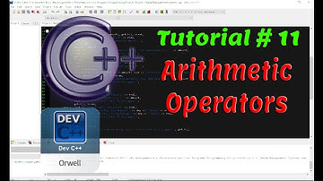 Tutorial#11 - Arithmetic Operators | C++ Programming by Coding Hub