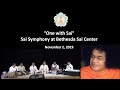 One with sai  sai symphony at bethesda sai center   nov 2 2019