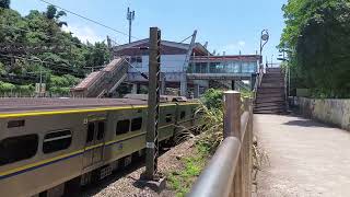 20220622 1171次EMU800型區間車 汐科車站1A月台 列車離站 No.1171 Local train Xike station Platfrom1A Train depart