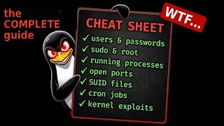 the complete Linux enumeration guide (every technique)