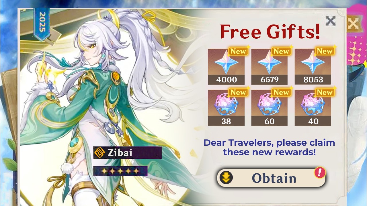 FREE MASSIVE 18820 PRIMOGEM, 138 PULL FOR ZIBAI | Zibai Genshin, Zibai Genshin Impact, Genshin Zibai