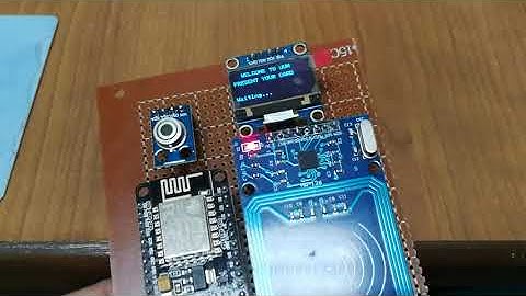 RFID contactless Temperature Recording System