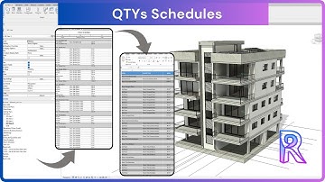 REVIT TIPS:  CREATING QUANTITIES MATERIAL SCHEDULES