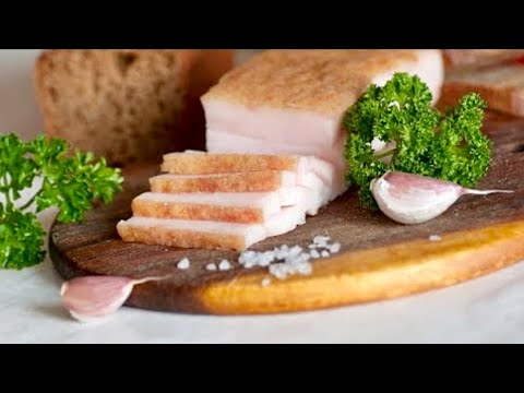 Лучший способ засолить сало без рассола без возни Сухой посол