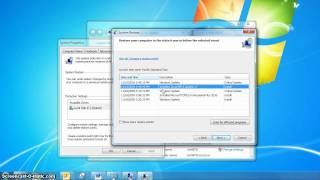 windows 7 system restore demo
