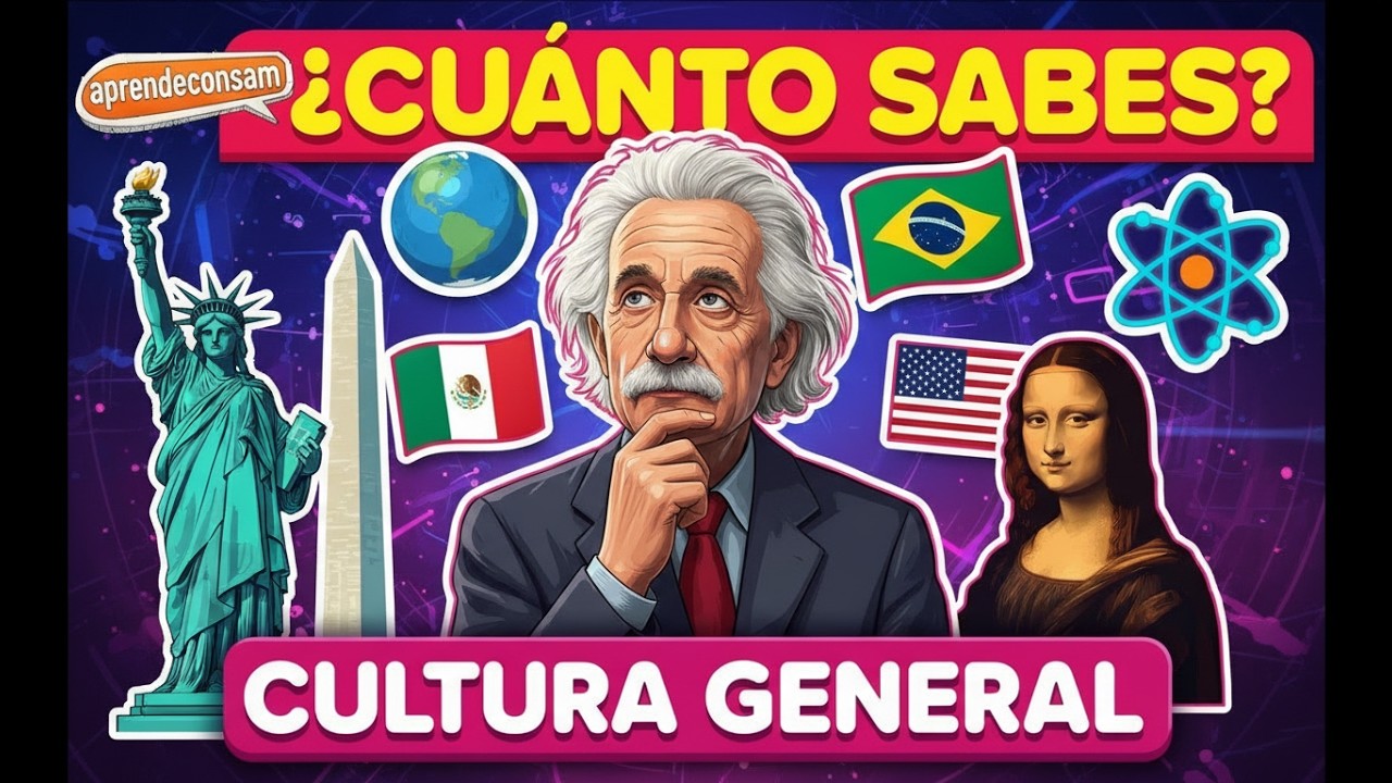 ¿Cuánto Sabes de CULTURA GENERAL?🤔🧠 Quiz de Conocimiento General