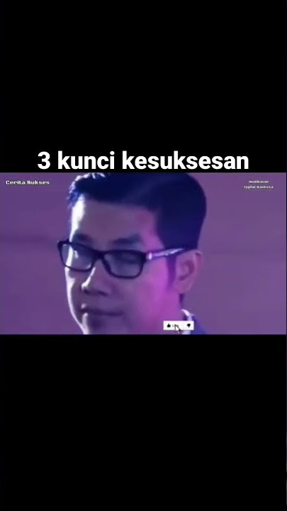 3 kunci kesuksesan!! by Ippho Santosa (Motivator)