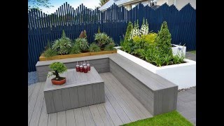 plastic wood slats bench