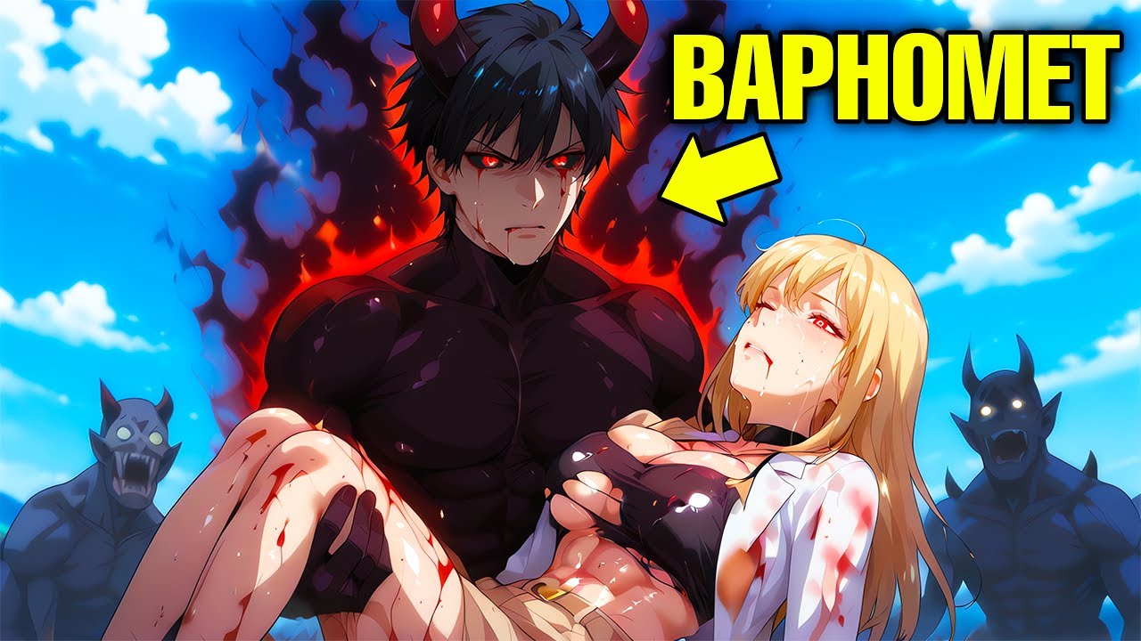 BAPHOMET era o BOSS FINAL... Mas Reencarna como um HUMANO Sem Poderes! - Manhwa Recap
