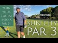 TURN YOUR GOLF COURSE INTO A PAR 3!! Sun City Country Club Front Nine