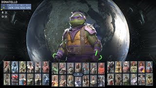 [Injustice 2] Gameplay - Battle Simulator / Donatello (TMNT)