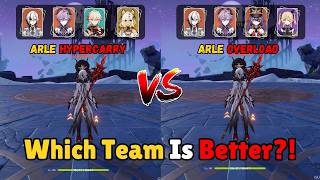 Arlecchino Hypercarry VS Overload With Durin!! Which Team Is Better?! | Genshin Impact