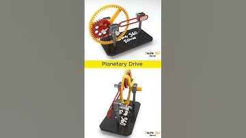 Planetary Drive With Slide Crank  #mechanical #engineering #mechanism #cad #fusion360 #solidworks