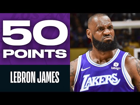 LeBron ANOTHER 50 PT Performance in Unreal W at Home! 👑