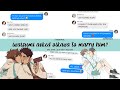 ꕥ iwaizumi asked oikawa to marry him? | haikyuu texts