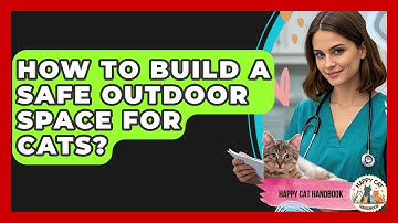 How To Build A Safe Outdoor Space For Cats? - Happy Cat Handbook