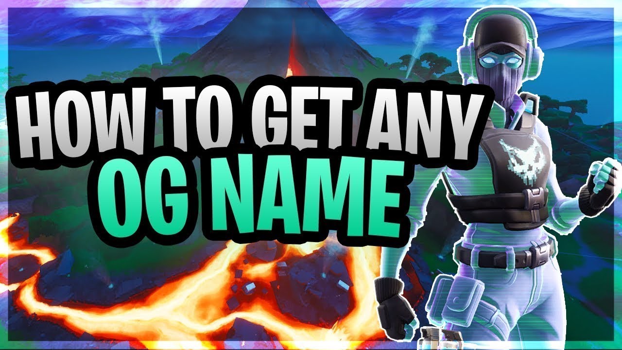 GET ANY NAME YOU WANT IN FORTNITE! - OG Name Tutorial (Fortnite ...