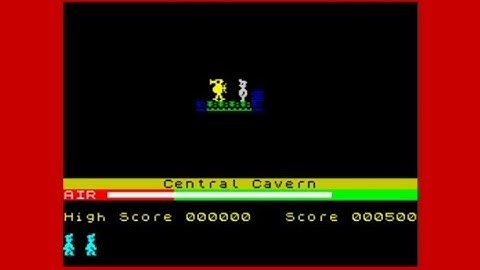 Manic Miner with Light Modification (2020) Walkthrough, ZX Spectrum