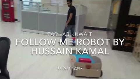 Follow Me Robot by Hussain Kamal