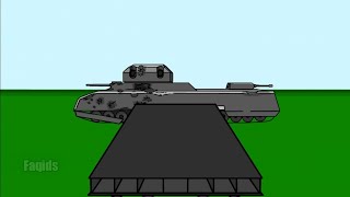 KV-6 BEHEMOTH vs LANDKREUZER P.1000 RATTE [FlipaClip]
