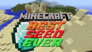 Minecraft Seeds - BEST SEED EVER (Desert Temple Underground)