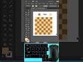 Beginner vs Pro Chess Board in Adobe Illustrator #art #drawing #chess #hikaru