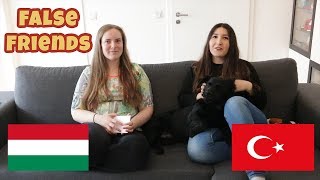 False Friends - Turkish and Hungarian Words 🇭🇺🇹🇷