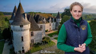 Owner of a French Chateau at 27 Years Old. Tour of her Restored Castle in Dordogne (France)