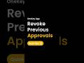 How To Revoke Previous Approvals With Revoke Cash Smartcontracts Crypto Safety Ethereum