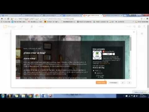 Haciendo un blog