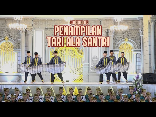 PENAMPILAN TARIAN ALA SANTRI WIDODARI 0.5 | PON PES DARUL FALAH AMTSILATI class=