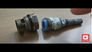 How to disassemble ceramic tap cartridges