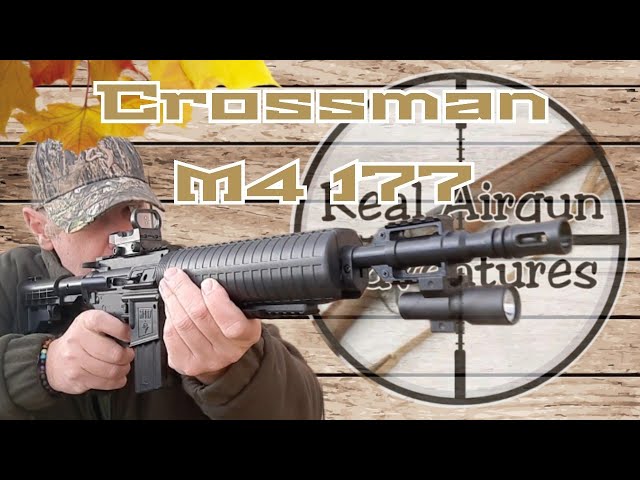 Fusil M4-177 Noir tactical à pompe Cal. 4.5 « CROSMAN » / Cal 4.5