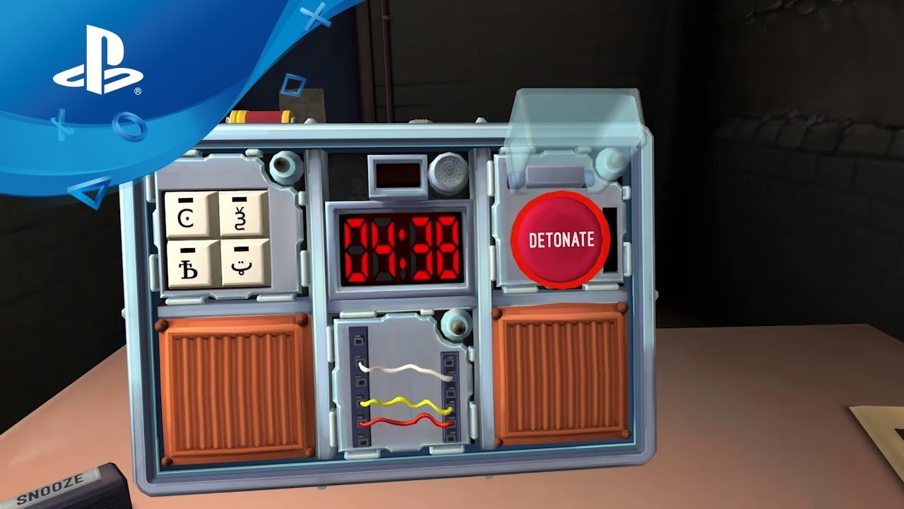 Keep Talking And Nobody Explodes Launch Trailer Ps Vr Youtube