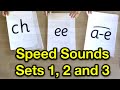 Speed sounds sets 1 2 and 3 for foundation stage and year 1