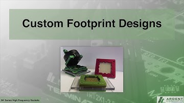 Ardent | SK Series - High-Speed Solderless Sockets