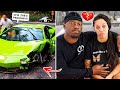 WE GOT INTO A CAR ACCIDENT AT 32 WEEKS PREGNANT **SHE FREAKED OUT**
