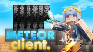 Hack Client Meteor Client For Minecraft 2025 - 1.21.10 Best Free Client